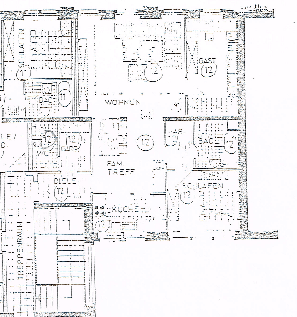 Prenájom bytu 3-izbový 87 m², Barbarossastraße 86, Chemnitz, Sasko Prenájom bytu 3-izbový 87 m², Barbarossastraße 86, Chemnitz, Sasko
