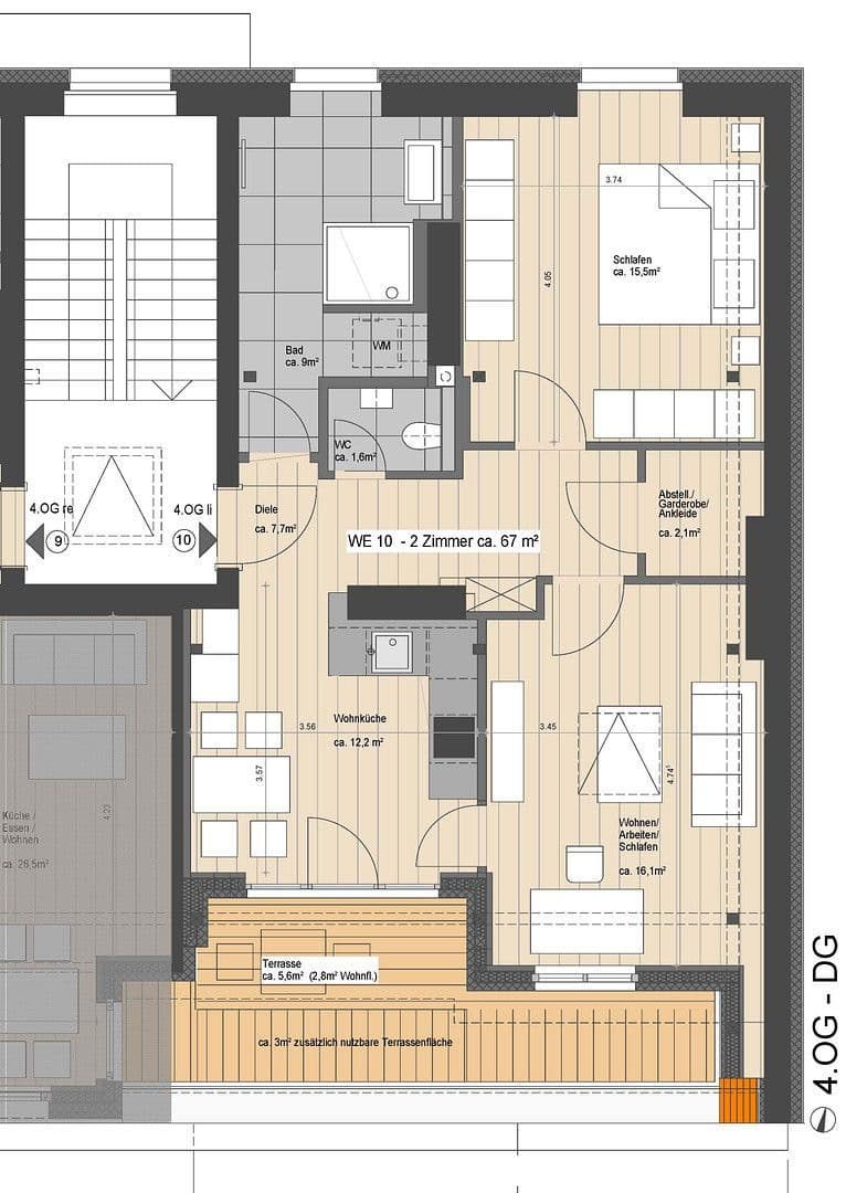 Predaj bytu 2-izbový 67 m², Walderseestraße, Berlin, Berlín Predaj bytu 2-izbový 67 m², Walderseestraße, Berlin, Berlín