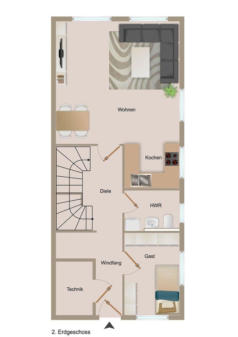 Predaj domu 177 m², pozemek 300 m², Brunnthal / OT Faisenhaar, Bavorsko Predaj domu 177 m², pozemek 300 m², Brunnthal / OT Faisenhaar, Bavorsko