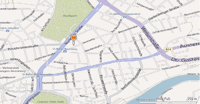 Prenájom bytu 2-izbový 52 m², Rennweg 19, Nürnberg, Bavorsko Prenájom bytu 2-izbový 52 m², Rennweg 19, Nürnberg, Bavorsko