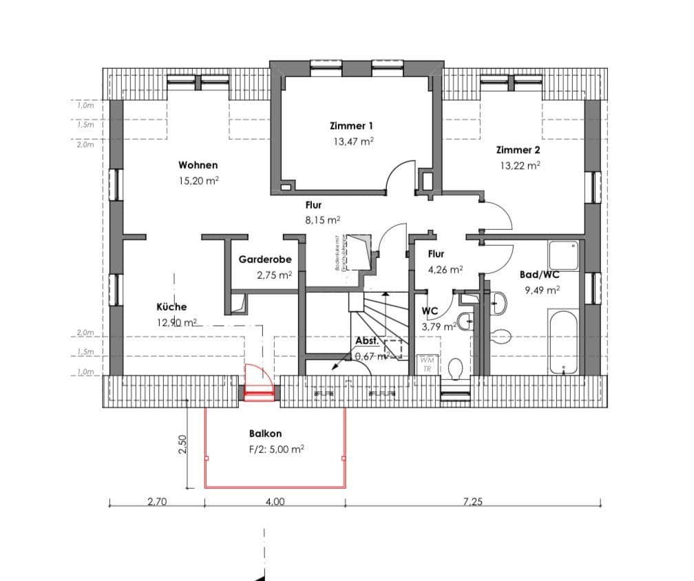 Prenájom bytu 3-izbový 89 m², Dresden, Sasko Prenájom bytu 3-izbový 89 m², Dresden, Sasko