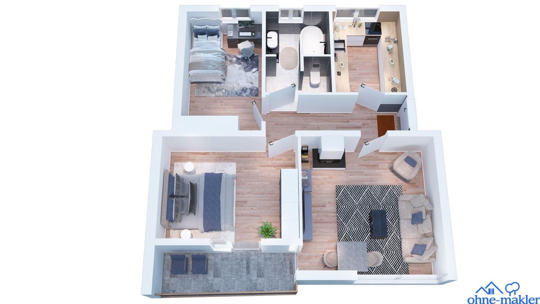 Prenájom bytu 3-izbový 64 m², Sauerbruchstraße 8, Heidenheim an der Brenz, Bádensko-Wurttembersko Prenájom bytu 3-izbový 64 m², Sauerbruchstraße 8, Heidenheim an der Brenz, Bádensko-Wurttembersko