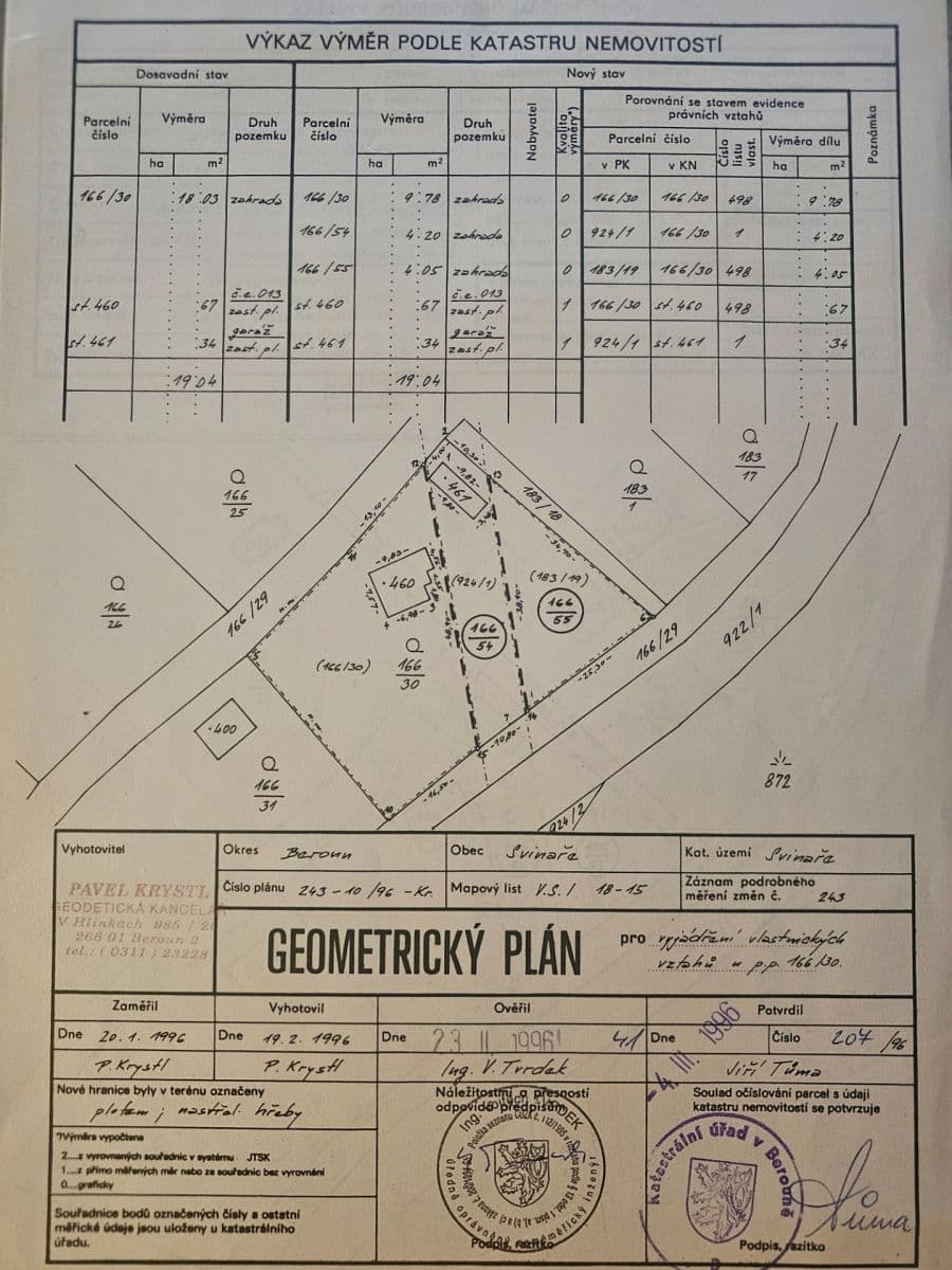 Predaj pozemku 1.904 m², Svinaře, Středočeský kraj Predaj pozemku 1.904 m², Svinaře, Středočeský kraj