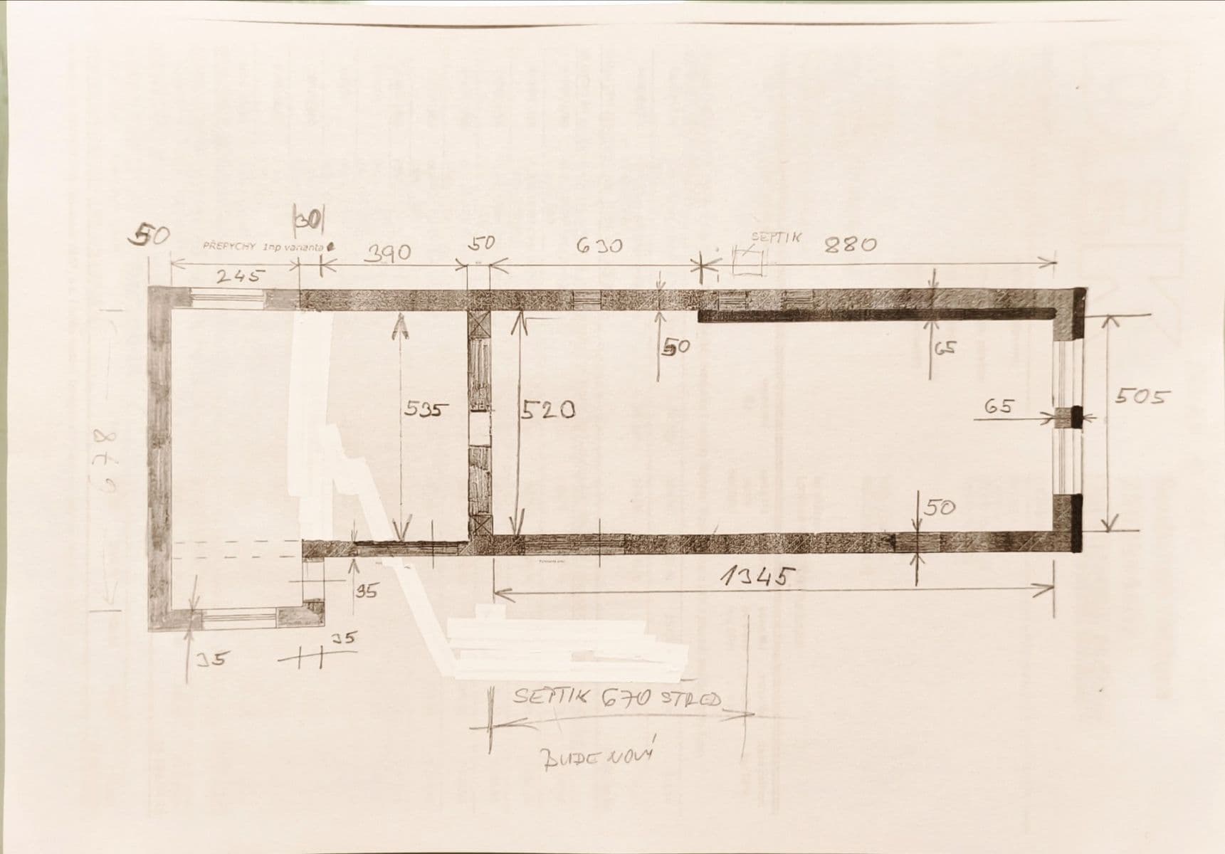 Predaj domu 98 m², pozemek 801 m², Přepychy, Pardubický kraj Predaj domu 98 m², pozemek 801 m², Přepychy, Pardubický kraj