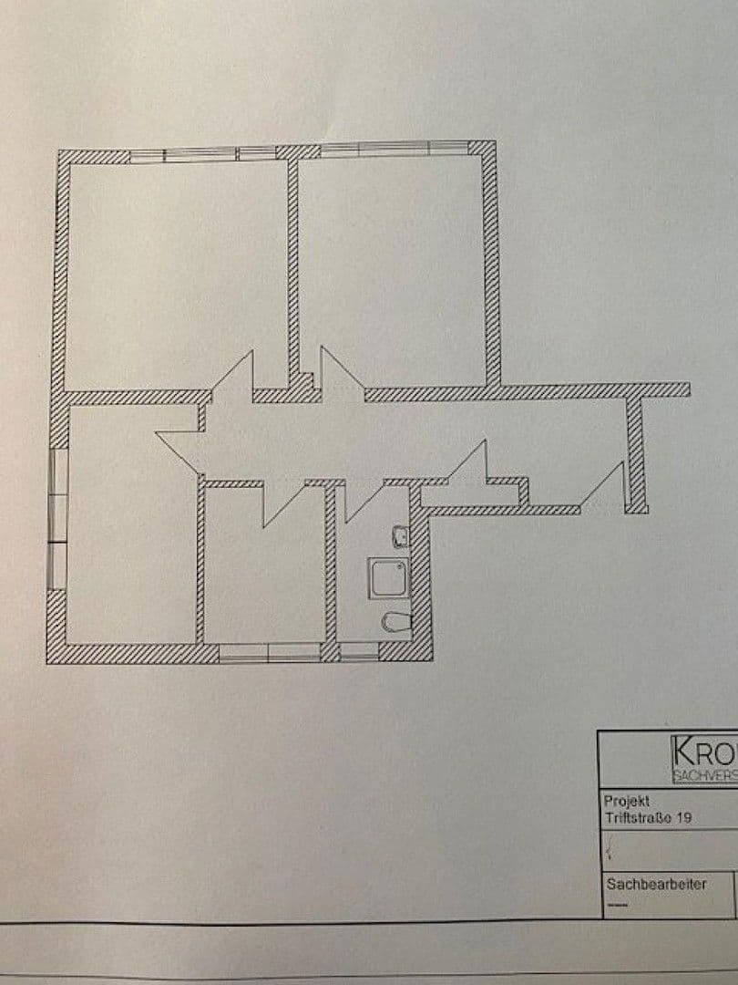 Prenájom domu 80 m², pozemek 80 m², Triftstraße 19, Osnabrück, Dolné Sasko Prenájom domu 80 m², pozemek 80 m², Triftstraße 19, Osnabrück, Dolné Sasko