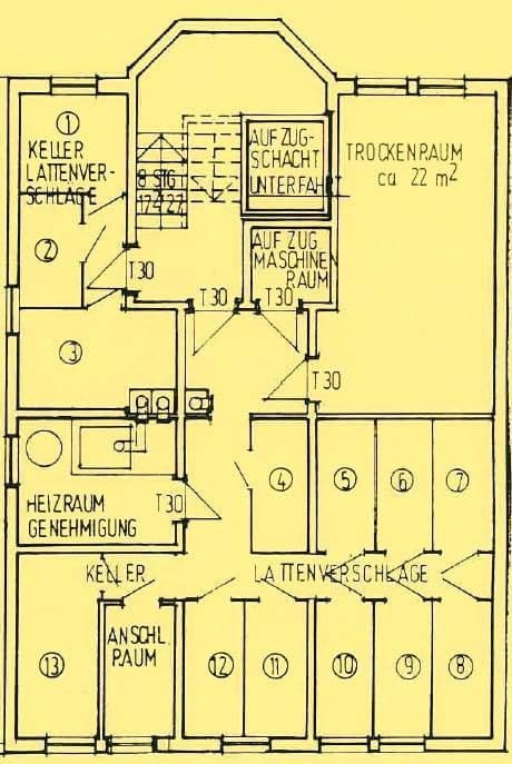 Prenájom bytu 2-izbový 68 m², Holzstraße 51, Fürth, Bavorsko Prenájom bytu 2-izbový 68 m², Holzstraße 51, Fürth, Bavorsko