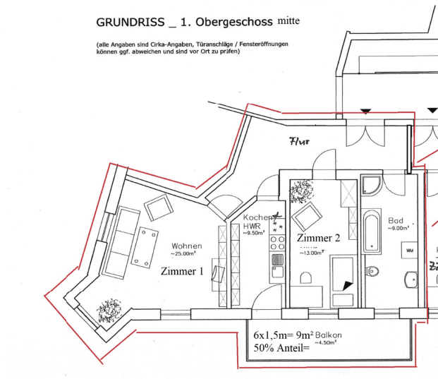 Prenájom bytu 2-izbový 74 m², Südstr. 64, Leipzig, Sasko Prenájom bytu 2-izbový 74 m², Südstr. 64, Leipzig, Sasko