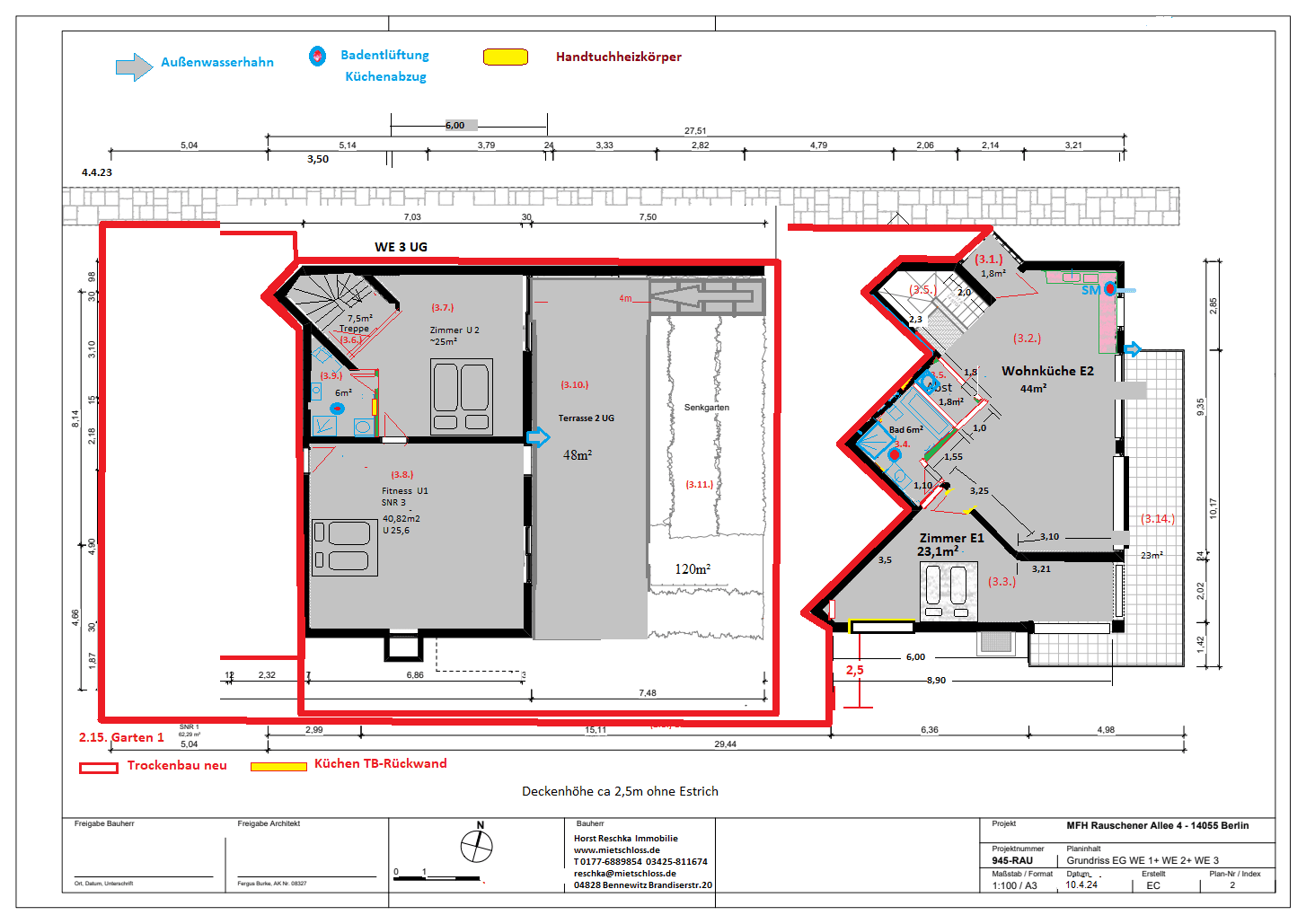 Predaj bytu 4-izbový 190 m², Rauschener Allee 4, Berlin, Berlín Predaj bytu 4-izbový 190 m², Rauschener Allee 4, Berlin, Berlín