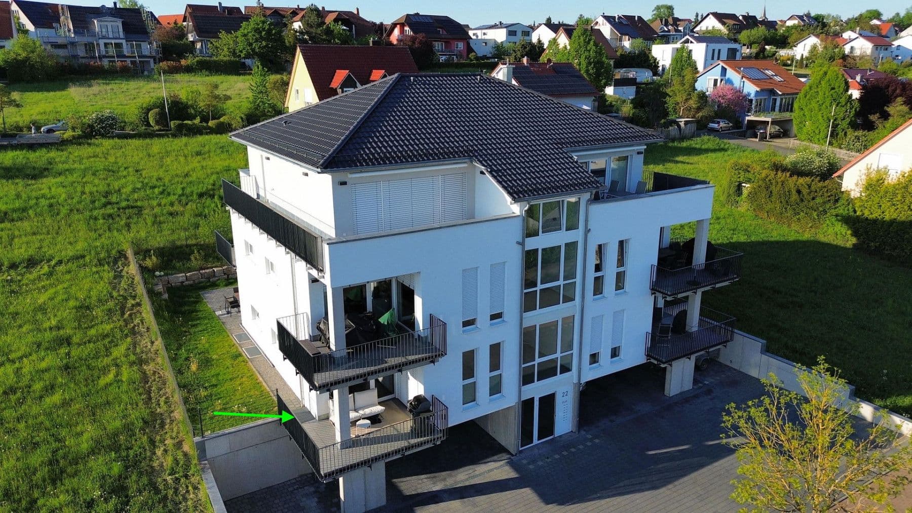 Prenájom bytu 3-izbový 96 m², Am Weidengraben 22, Waldbüttelbrunn, Bavorsko Prenájom bytu 3-izbový 96 m², Am Weidengraben 22, Waldbüttelbrunn, Bavorsko