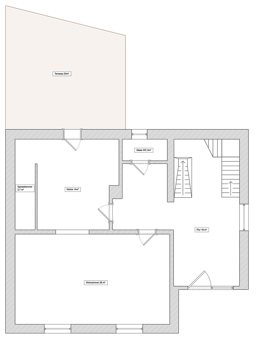 Predaj domu 157 m², pozemek 346 m², Eppinger Straße 36, Gemmingen, Bádensko-Wurttembersko Predaj domu 157 m², pozemek 346 m², Eppinger Straße 36, Gemmingen, Bádensko-Wurttembersko