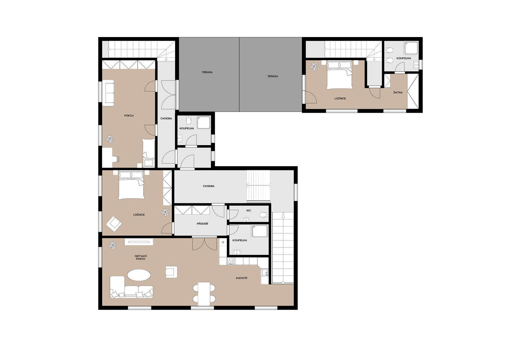 Predaj domu 452 m², Náchodská, Praha, Praha Predaj domu 452 m², Náchodská, Praha, Praha