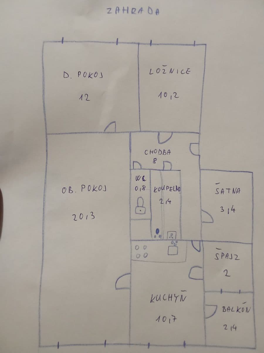 Predaj bytu 3-izbový 72 m², Svépomoc, Sezimovo Ústí, Jihočeský kraj Predaj bytu 3-izbový 72 m², Svépomoc, Sezimovo Ústí, Jihočeský kraj