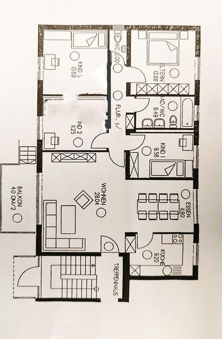 Predaj bytu 5-izbový 115 m², Augsburg, Bavorsko Predaj bytu 5-izbový 115 m², Augsburg, Bavorsko