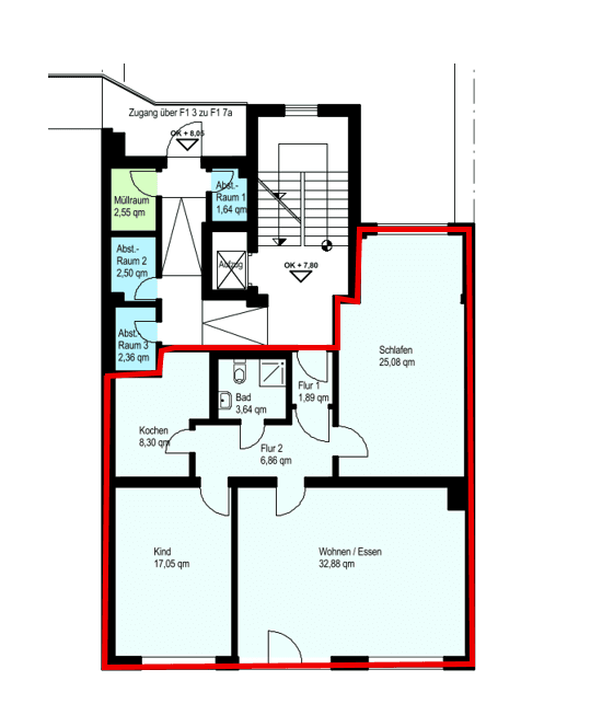 Prenájom bytu 3-izbový 95 m², F1, Mannheim, Bádensko-Wurttembersko Prenájom bytu 3-izbový 95 m², F1, Mannheim, Bádensko-Wurttembersko