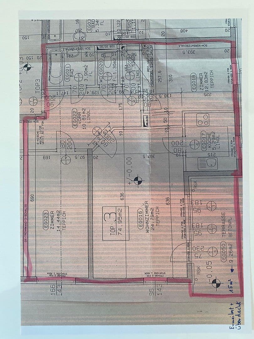Prenájom bytu 3-izbový 78 m², Helenenstrasse, Baden bei Wien, Dolné Rakúsko Prenájom bytu 3-izbový 78 m², Helenenstrasse, Baden bei Wien, Dolné Rakúsko
