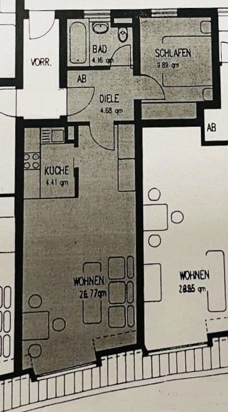 Predaj bytu 2-izbový 48 m², Berlin, Berlín Predaj bytu 2-izbový 48 m², Berlin, Berlín