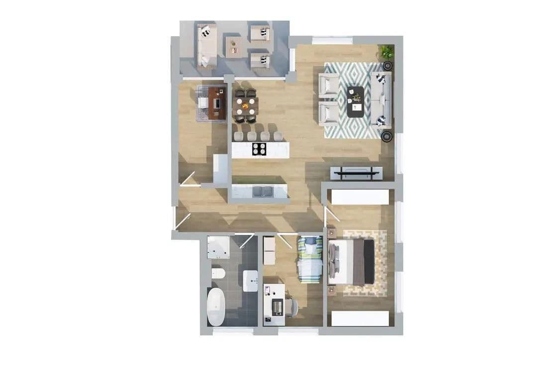Predaj bytu 4-izbový 100 m², Aschaffenburg OT Nilkheim, Bavorsko Predaj bytu 4-izbový 100 m², Aschaffenburg OT Nilkheim, Bavorsko