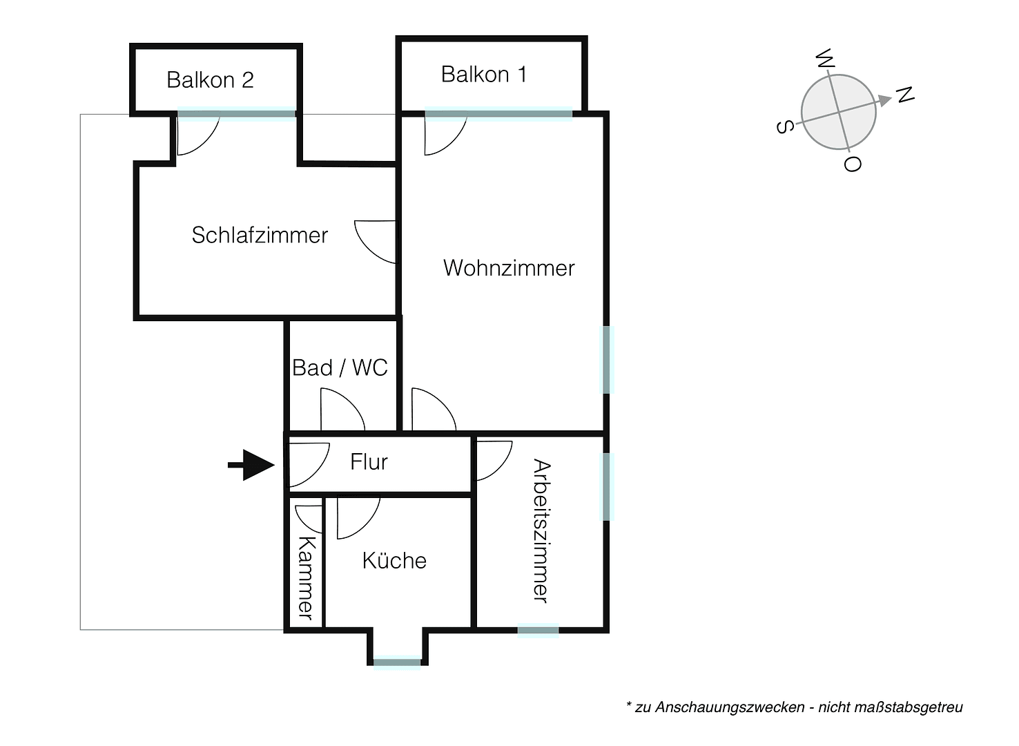 Prenájom bytu 3-izbový 78 m², Elmshorn, Šlezvicko-Holštajnsko Prenájom bytu 3-izbový 78 m², Elmshorn, Šlezvicko-Holštajnsko