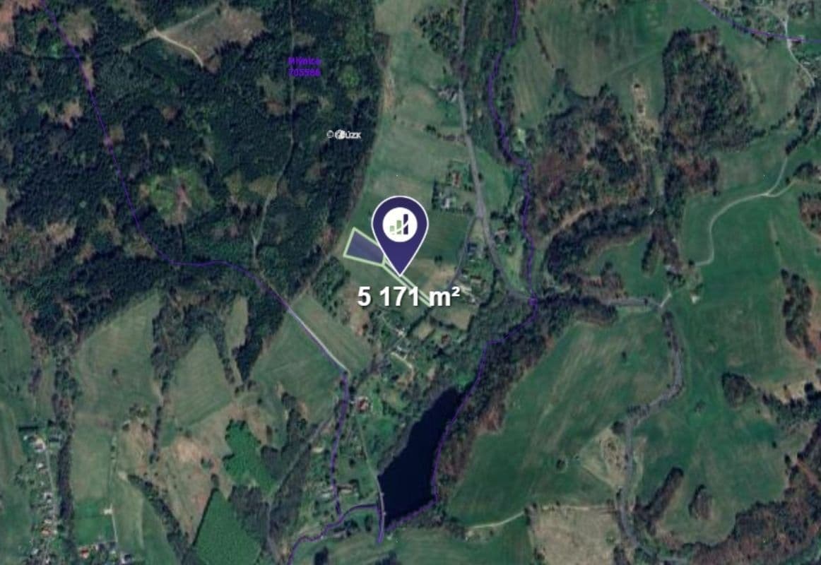 Predaj pozemku 4.279 m², Nová Ves, Liberecký kraj Predaj pozemku 4.279 m², Nová Ves, Liberecký kraj