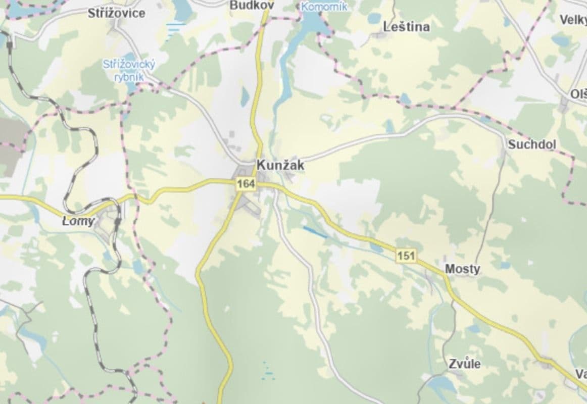 Predaj pozemku 14.315 m², Kunžak, Jihočeský kraj Predaj pozemku 14.315 m², Kunžak, Jihočeský kraj