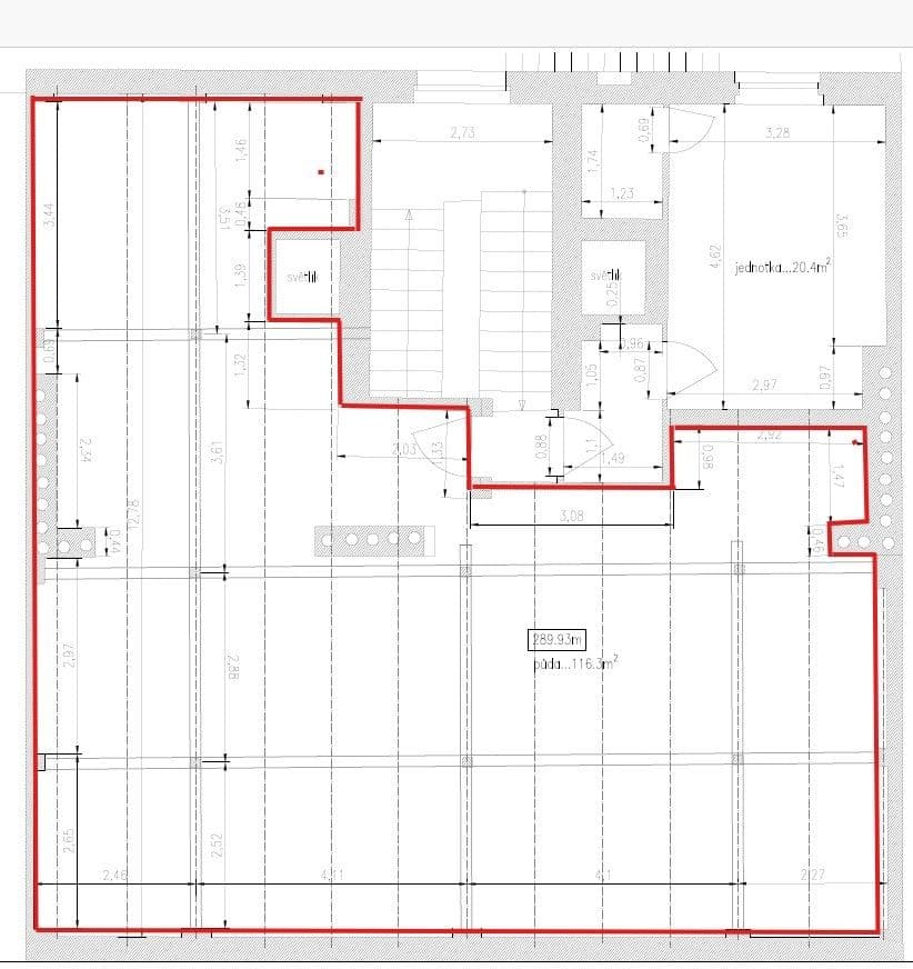 Prenájom nebytového priestoru 116 m², Korunní, Praha, Praha Prenájom nebytového priestoru 116 m², Korunní, Praha, Praha