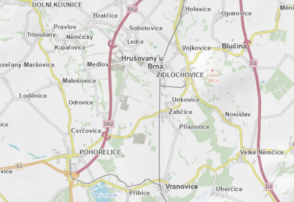 Predaj pozemku 1.662 m², Žabčice, Jihomoravský kraj Predaj pozemku 1.662 m², Žabčice, Jihomoravský kraj