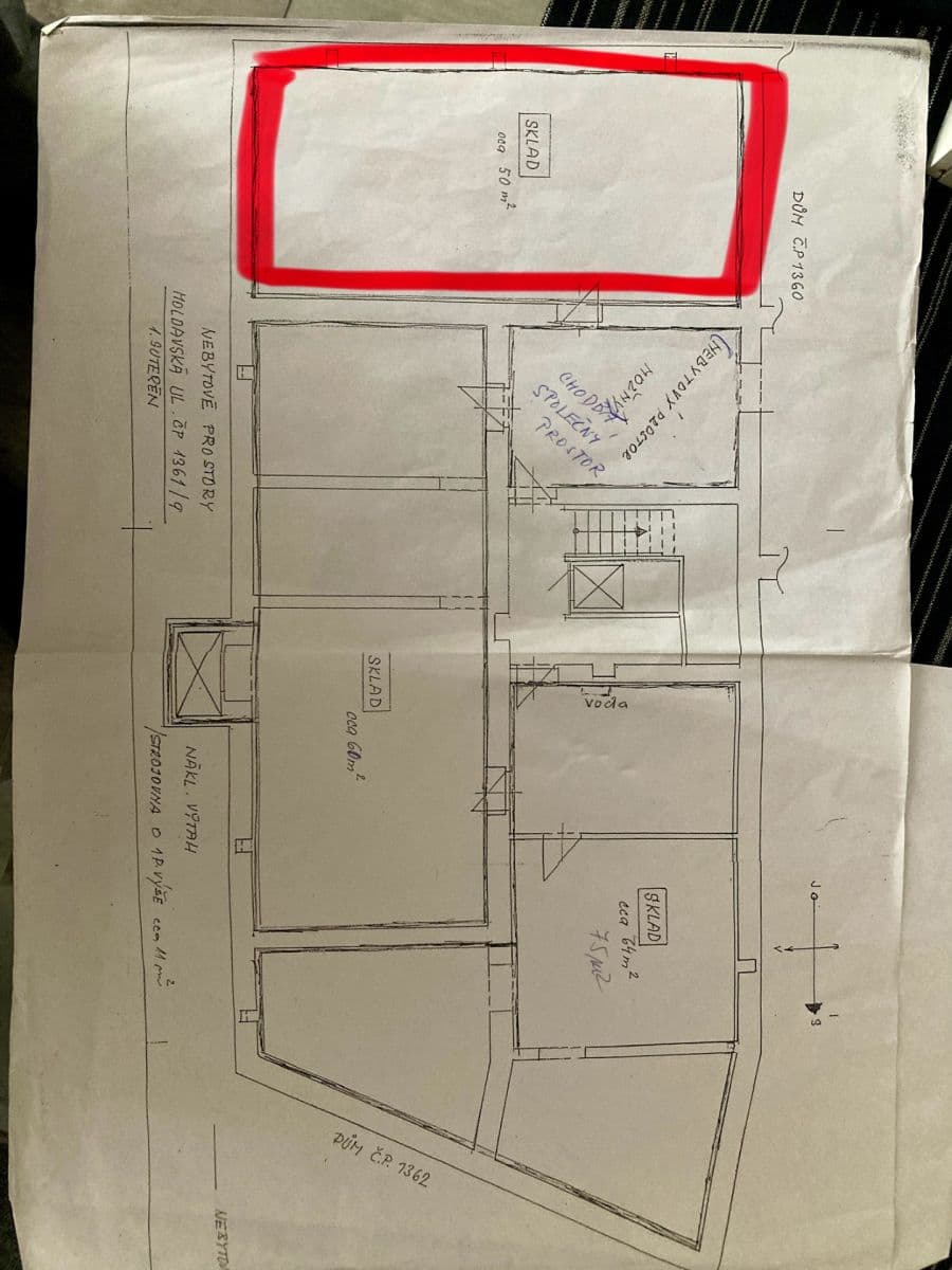 Prenájom nebytového priestoru 50 m², Moldavská, Praha, Praha Prenájom nebytového priestoru 50 m², Moldavská, Praha, Praha