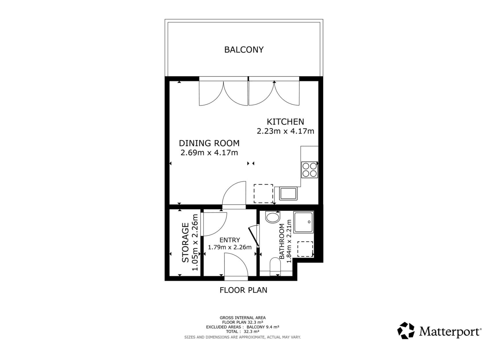 Prenájom bytu 1-izbový 33 m², Toufarova, Praha, Praha Prenájom bytu 1-izbový 33 m², Toufarova, Praha, Praha