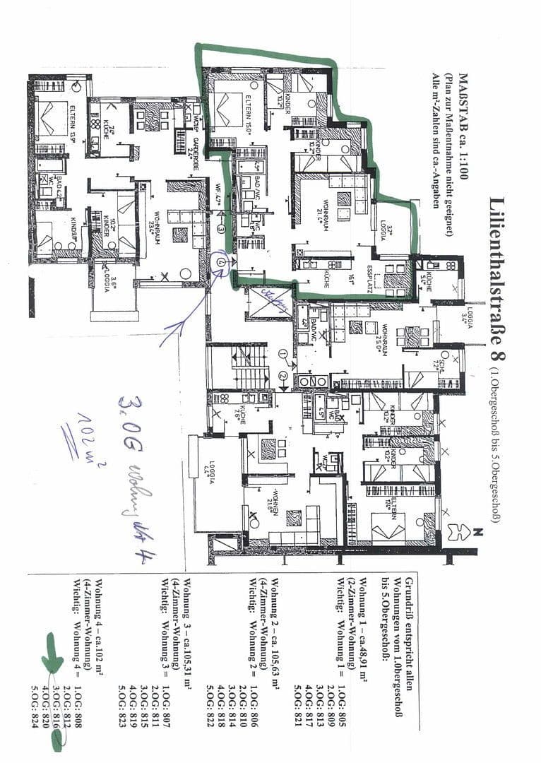 Predaj bytu 4-izbový 102 m², Lilienthalstraße 8, Augsburg, Bavorsko Predaj bytu 4-izbový 102 m², Lilienthalstraße 8, Augsburg, Bavorsko