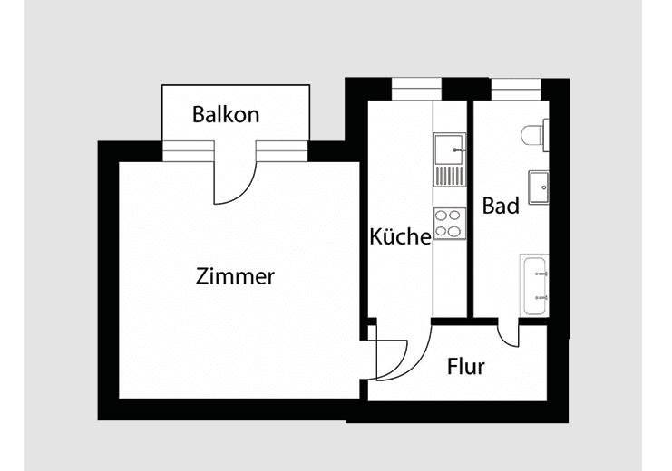 Predaj bytu 1-izbový 36 m², Manteuffelstraße 66, Berlin, Berlín Predaj bytu 1-izbový 36 m², Manteuffelstraße 66, Berlin, Berlín