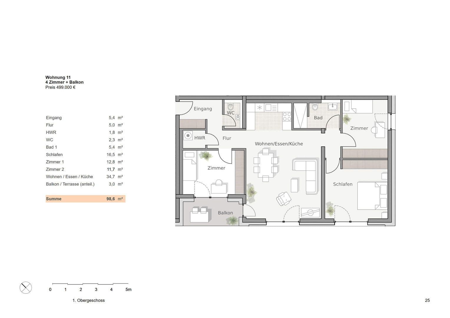 Predaj bytu 4-izbový 99 m², Niedernhausen, Hesensko Predaj bytu 4-izbový 99 m², Niedernhausen, Hesensko