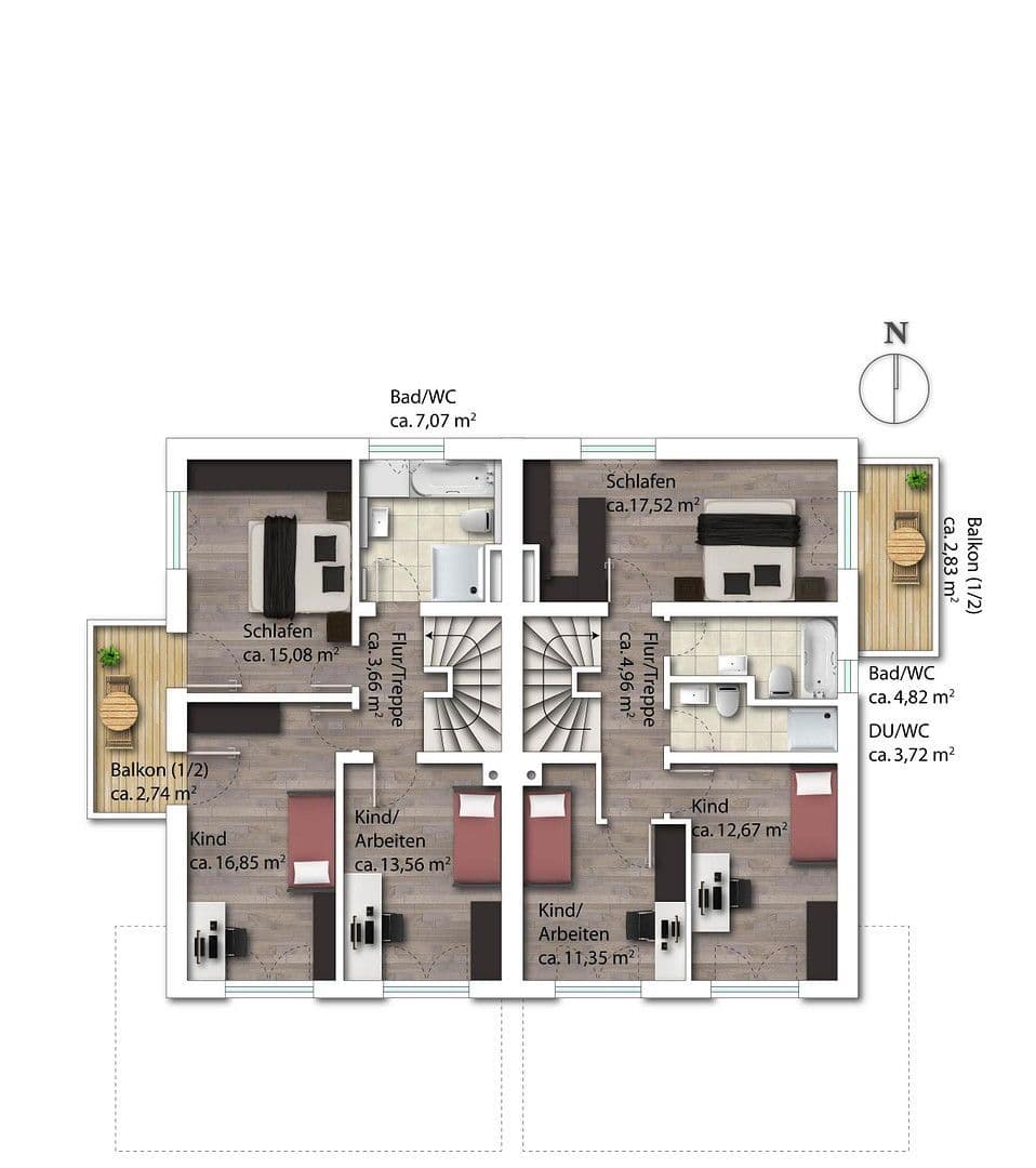 Predaj domu 163 m², pozemek 364 m², Prien, Bavorsko Predaj domu 163 m², pozemek 364 m², Prien, Bavorsko