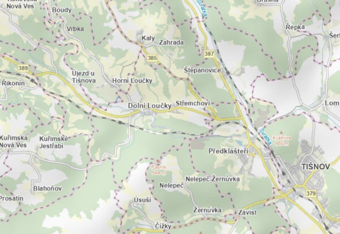 Predaj pozemku 3.745 m², Horní Loučky, Jihomoravský kraj Predaj pozemku 3.745 m², Horní Loučky, Jihomoravský kraj