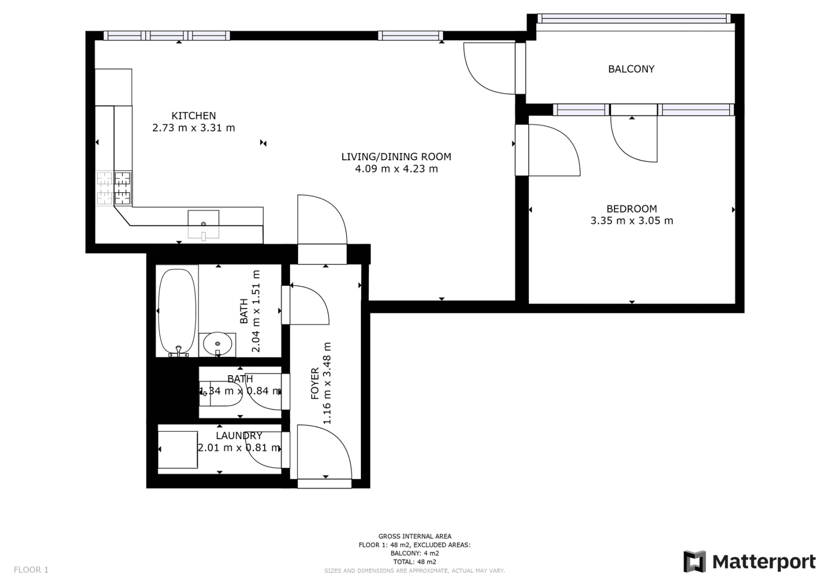 Prenájom bytu 2-izbový 47 m², Česká, Praha, Praha Prenájom bytu 2-izbový 47 m², Česká, Praha, Praha