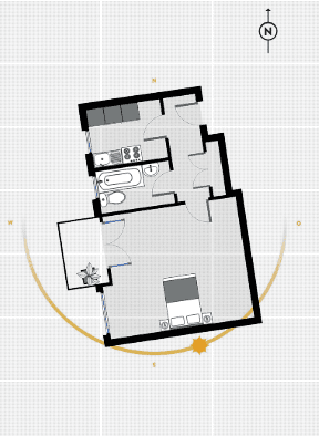 Prenájom bytu 1-izbový 35 m², Berlin, Berlín Prenájom bytu 1-izbový 35 m², Berlin, Berlín
