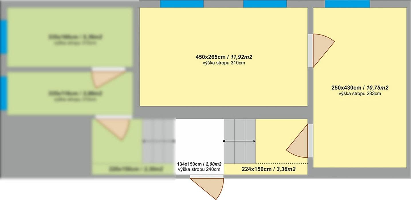 Prenájom nebytového priestoru 27 m², K Reitknechtce, Praha, Praha Prenájom nebytového priestoru 27 m², K Reitknechtce, Praha, Praha