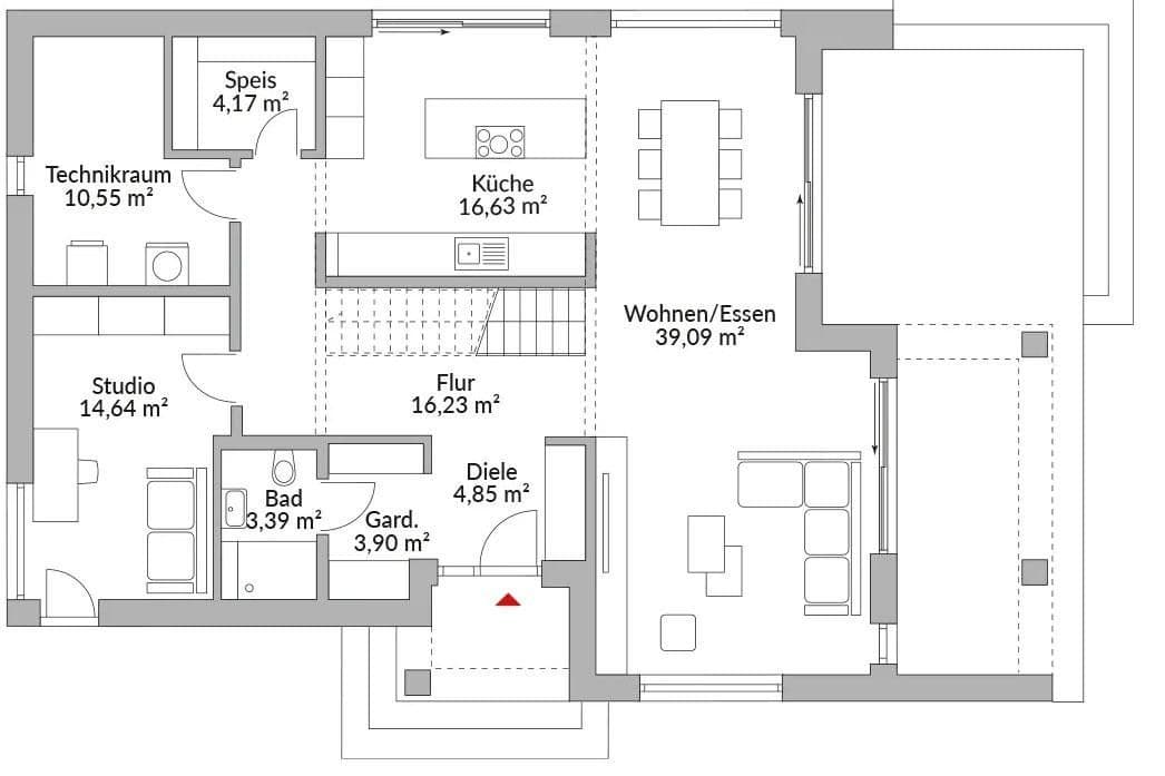 Predaj domu 217 m², pozemek 1 m², GRUNDSTÜCK EXKLUSIV NUR FÜR DANWOOD-HAUSBAU, Markt Hartmannsdorf, Štajersko Predaj domu 217 m², pozemek 1 m², GRUNDSTÜCK EXKLUSIV NUR FÜR DANWOOD-HAUSBAU, Markt Hartmannsdorf, Štajersko