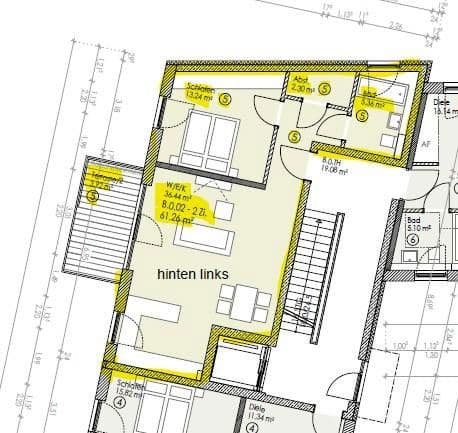 Prenájom bytu 2-izbový 62 m², Äußere Münchener Str. 94c, Landshut, Bavorsko Prenájom bytu 2-izbový 62 m², Äußere Münchener Str. 94c, Landshut, Bavorsko