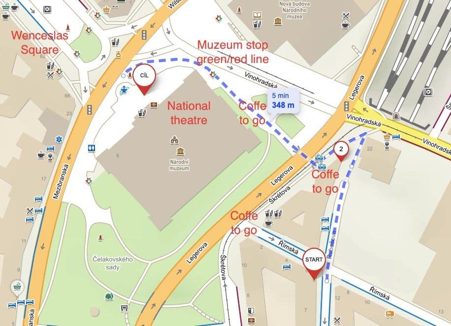 Prenájom bytu 20 m², Rubešova, Praha, Praha Prenájom bytu 20 m², Rubešova, Praha, Praha