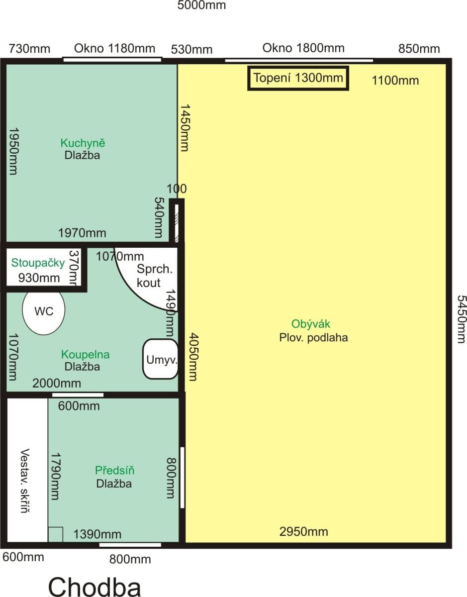 Prenájom bytu 1-izbový 30 m², Svojšovická, Praha, Praha Prenájom bytu 1-izbový 30 m², Svojšovická, Praha, Praha