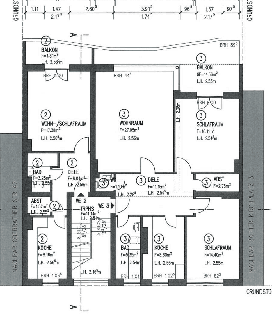 Predaj bytu 3-izbový 94 m², Rather Kirchplatz 1, Düsseldorf, Severné Porýnie - Westfálsko Predaj bytu 3-izbový 94 m², Rather Kirchplatz 1, Düsseldorf, Severné Porýnie - Westfálsko