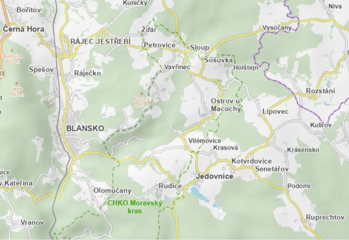 Predaj pozemku 4.695 m², Ostrov u Macochy, Jihomoravský kraj Predaj pozemku 4.695 m², Ostrov u Macochy, Jihomoravský kraj