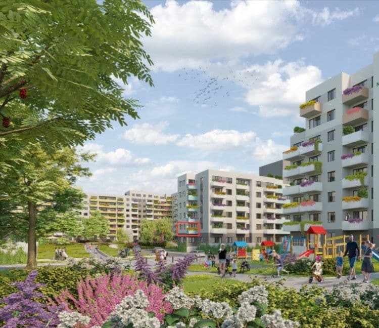 Predaj bytu 2-izbový 45 m², U Továren, Praha, Praha Predaj bytu 2-izbový 45 m², U Továren, Praha, Praha