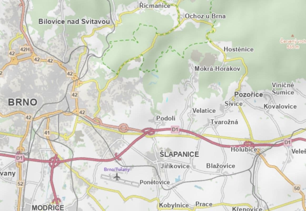 Predaj pozemku 1.658 m², Podolí, Jihomoravský kraj Predaj pozemku 1.658 m², Podolí, Jihomoravský kraj