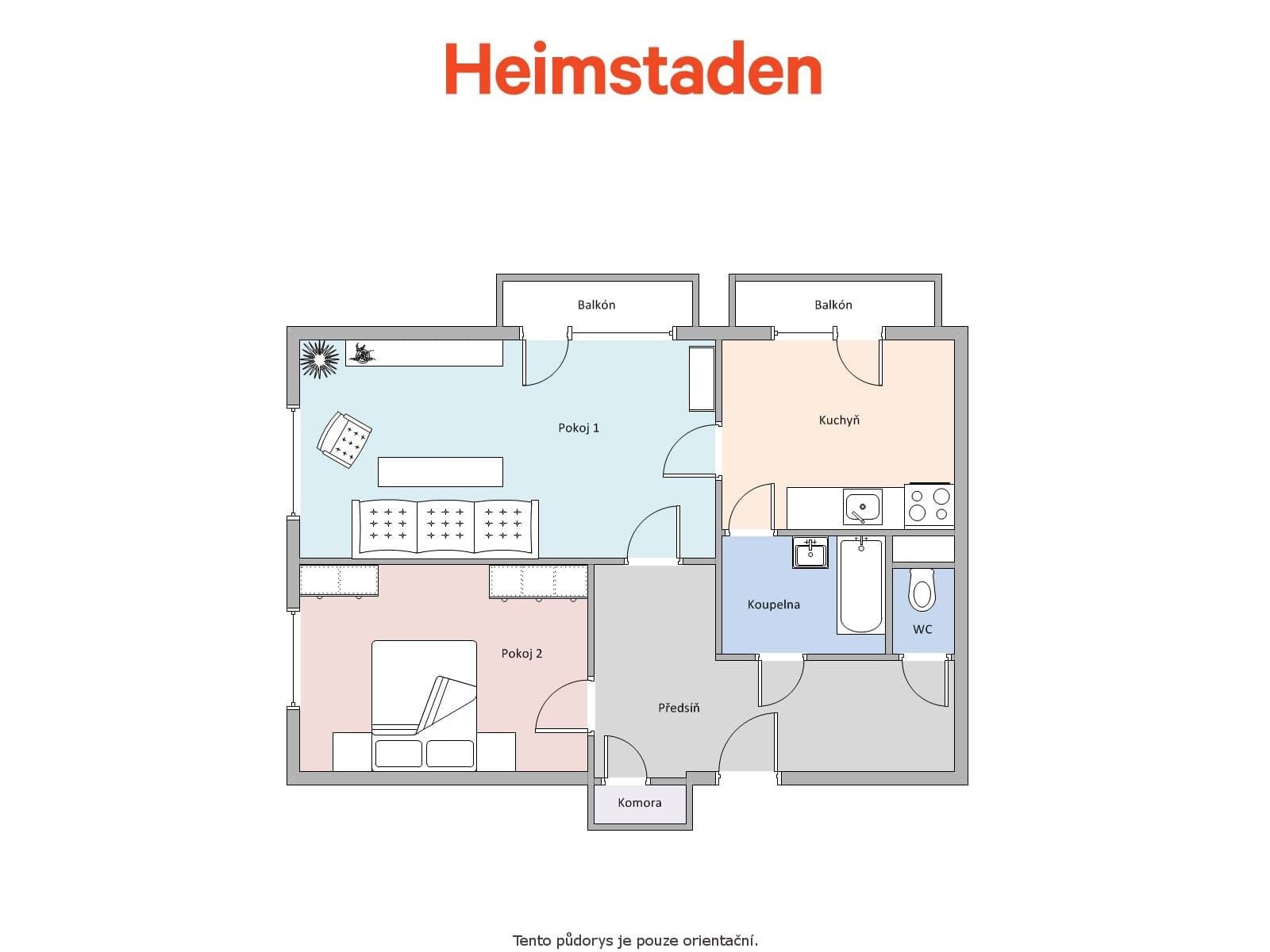 Prenájom bytu 2-izbový 63 m², Kosmonautů, Havířov, Moravskoslezský kraj Prenájom bytu 2-izbový 63 m², Kosmonautů, Havířov, Moravskoslezský kraj