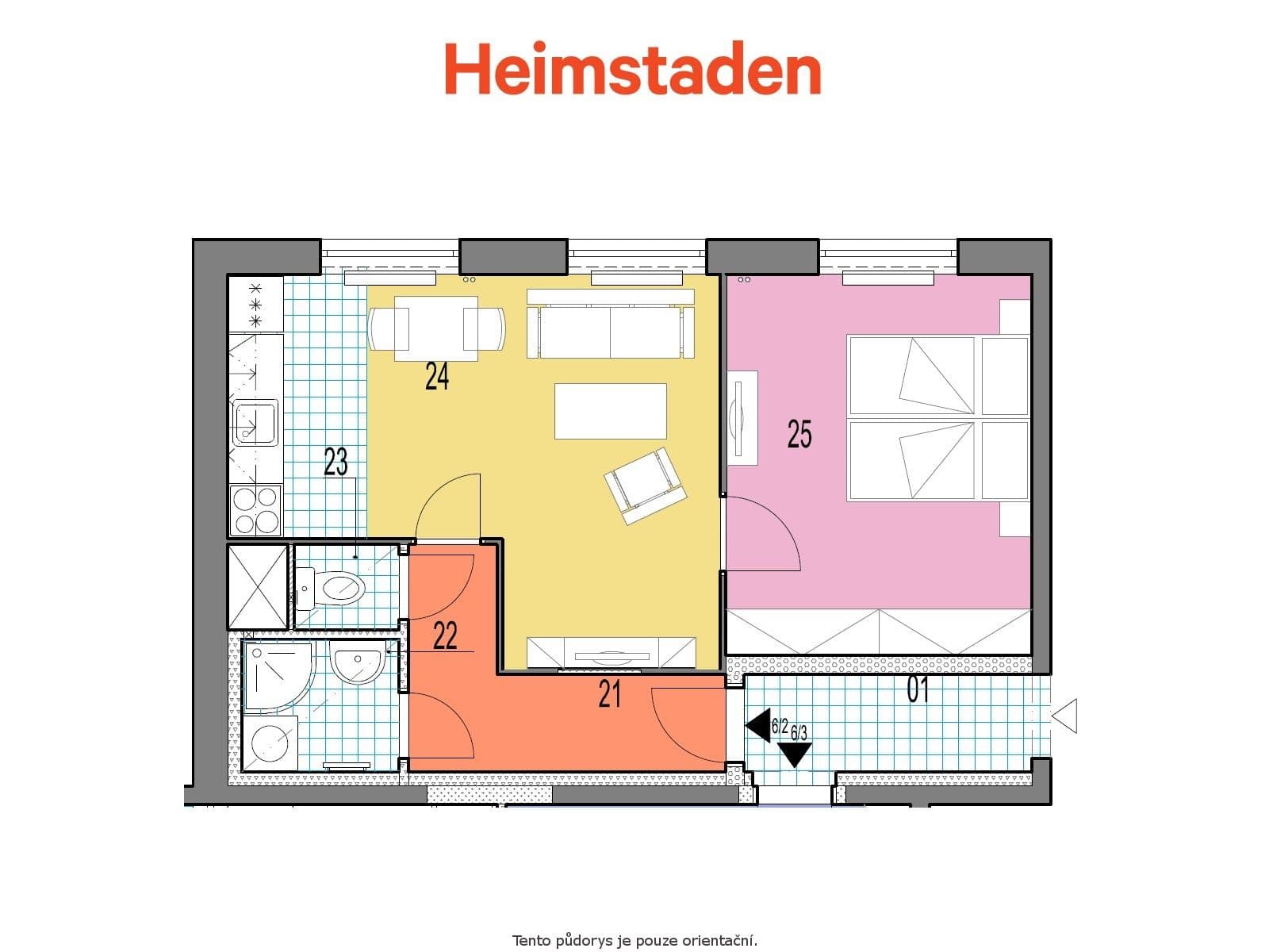 Prenájom bytu 2-izbový 40 m², Nad stadionem, Frýdek-Místek, Moravskoslezský kraj Prenájom bytu 2-izbový 40 m², Nad stadionem, Frýdek-Místek, Moravskoslezský kraj
