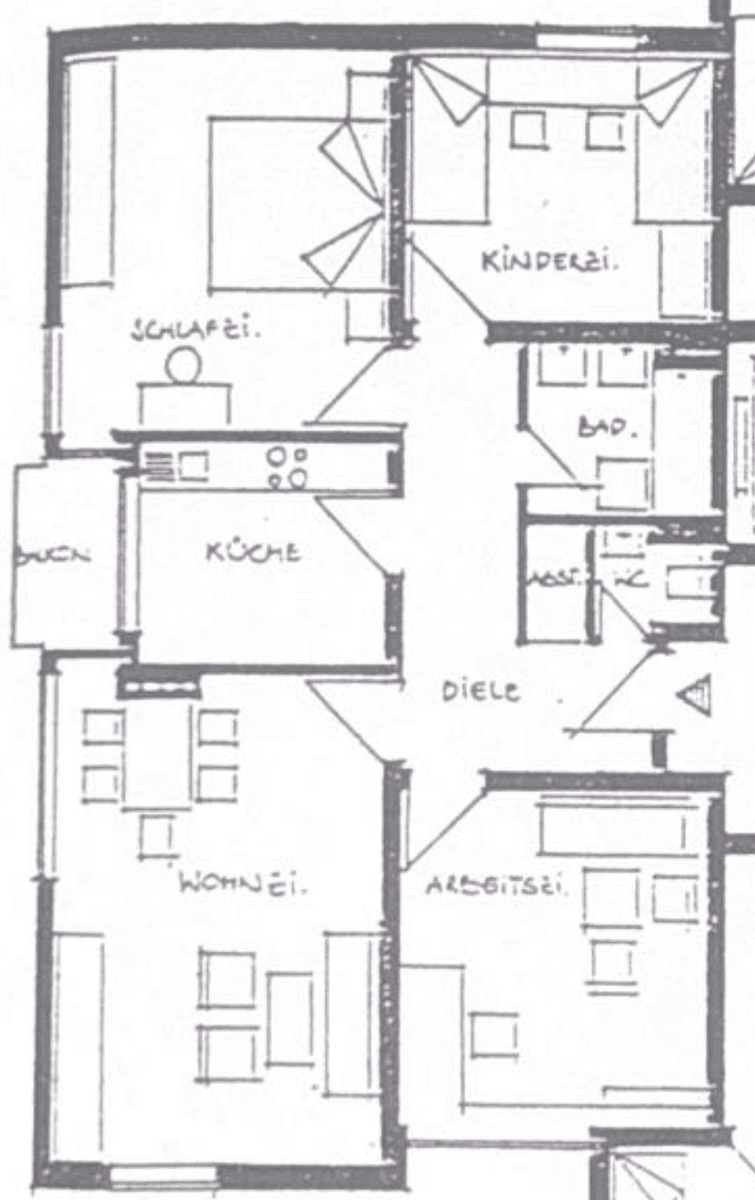 Prenájom bytu 4-izbový 91 m², Falkenhöhe 2, Gummersbach, Severné Porýnie - Westfálsko Prenájom bytu 4-izbový 91 m², Falkenhöhe 2, Gummersbach, Severné Porýnie - Westfálsko