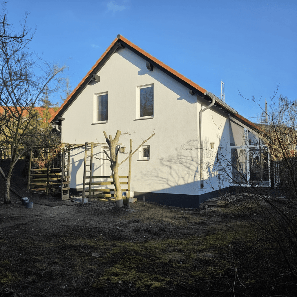 Predaj domu 121 m², pozemek 554 m², Deumener Weg 1, Hohenmölsen, Sasko-Anhaltsko Predaj domu 121 m², pozemek 554 m², Deumener Weg 1, Hohenmölsen, Sasko-Anhaltsko