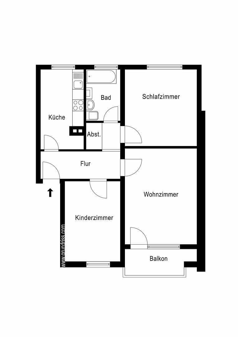Predaj bytu 3-izbový 68 m², Kapfenberger Straße, Frechen, Severné Porýnie - Westfálsko Predaj bytu 3-izbový 68 m², Kapfenberger Straße, Frechen, Severné Porýnie - Westfálsko