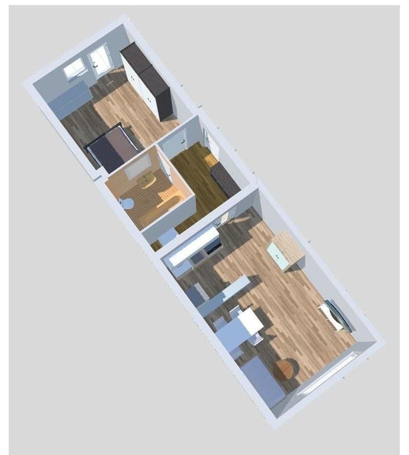 Prenájom bytu 2-izbový 44 m², Sperberstraße 19, Nürnberg, Bavorsko Prenájom bytu 2-izbový 44 m², Sperberstraße 19, Nürnberg, Bavorsko
